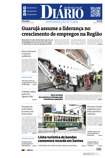 Diário do Litoral - Edição de 12 de Agosto de 2025