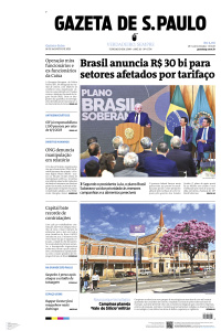 Gazeta de S. Paulo - Edição de 14 de Agosto de 2025