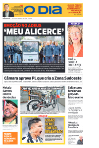 O DIA - Edição de 15 de Agosto de 2025