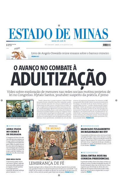 Estado de Minas - Edição de 16 de Agosto de 2025