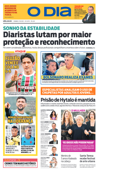 O DIA - Edição de 17 de Agosto de 2025