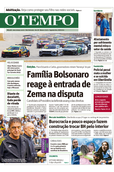 O TEMPO - Edição de 18 de Agosto de 2025