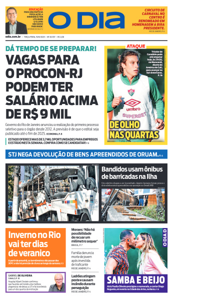 O DIA - Edição de 19 de Agosto de 2025