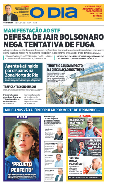 O DIA - Edição de 23 de Agosto de 2025