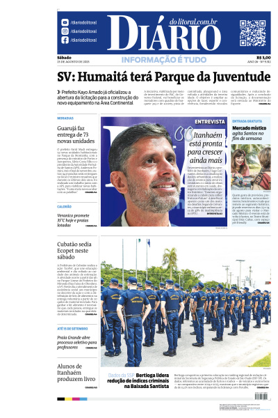 Diário do Litoral - Edição de 23 de Agosto de 2025