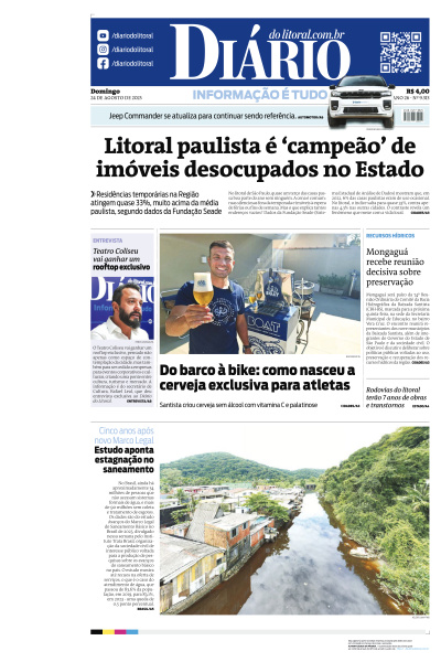 Diário do Litoral - Edição de 24 de Agosto de 2025