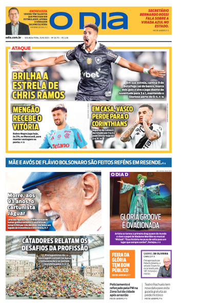 O DIA - Edição de 25 de Agosto de 2025
