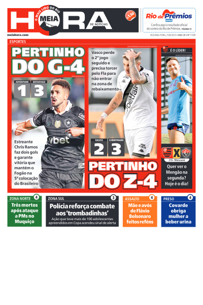 MEIA HORA - Edição de 25 de Agosto de 2025