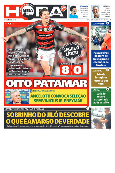 MEIA HORA - Edição de 26 de Agosto de 2025
