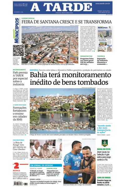 A TARDE - Edição de 28 de Agosto de 2025