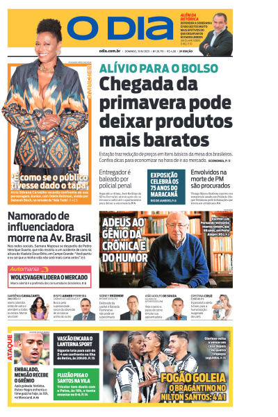 O DIA - Edição de 31 de Agosto de 2025