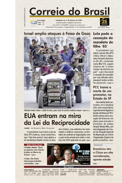 Correio do Brasil - Edição de 31 de Agosto de 2025