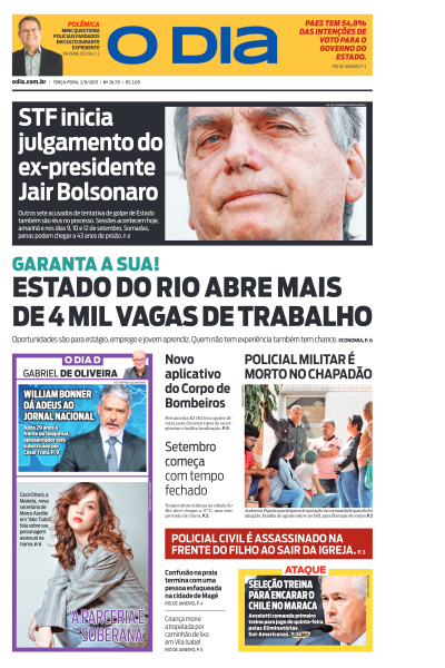 O DIA - Edição de 02 de Setembro de 2025