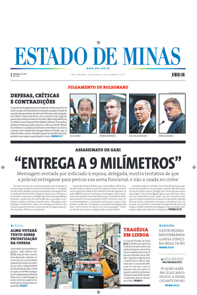 Estado de Minas - Edição de 04 de Setembro de 2025