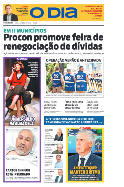 O DIA - Edição de 06 de Setembro de 2025