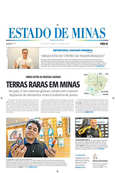 Estado de Minas - Edição de 07 de Setembro de 2025