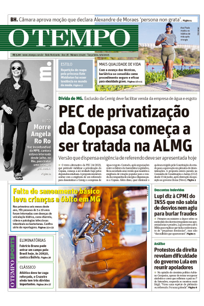 O TEMPO - Edição de 9 de Setembro de 2025