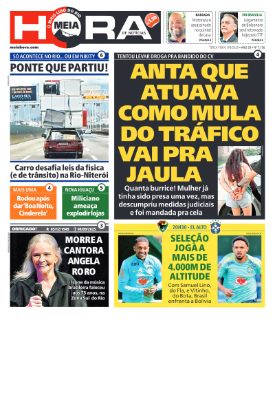 MEIA HORA - Edição de 09 de Setembro de 2025