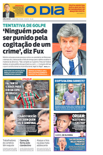 O DIA - Edição de 11 de Setembro de 2025