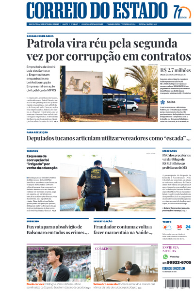Correio do Estado - Edição de 11 de Setembro de 2025