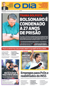 O DIA - Edição de 12 de Setembro de 2025