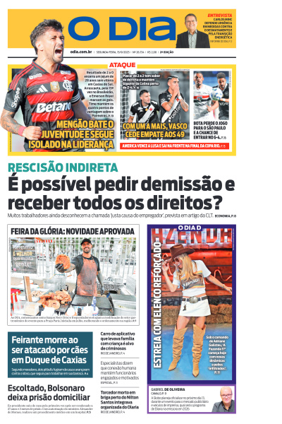 O DIA - Edição de 15 de Setembro de 2025