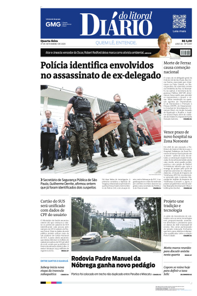 Diário do Litoral - Edição de 17 de Setembro de 2025