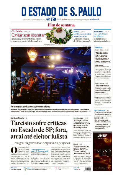 Estadão - Edição de 21 de Setembro de 2025