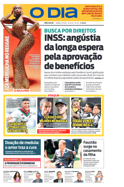 O DIA - Edição de 21 de Setembro de 2025