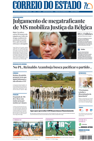 Correio do Estado - Edição de 21 de Setembro de 2025