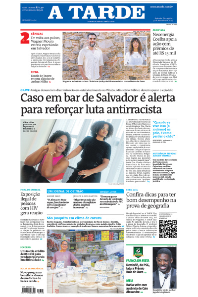 A TARDE - Edição de 23 de Setembro de 2025