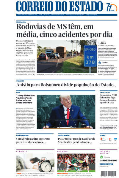 Correio do Estado - Edição de 24 de Setembro de 2025