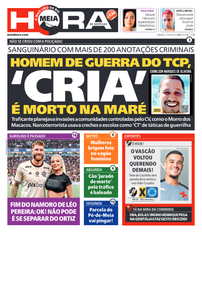 MEIA HORA - Edição de 27 de Setembro de 2025