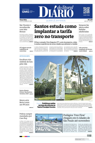 Diário do Litoral - Edição de 30 de Setembro de 2025