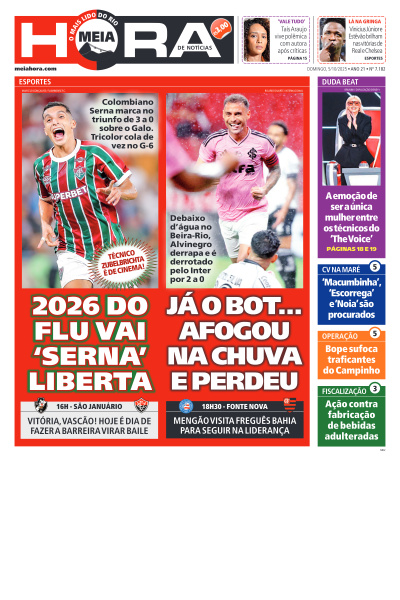 MEIA HORA - Edição de 05 de Outubro de 2025