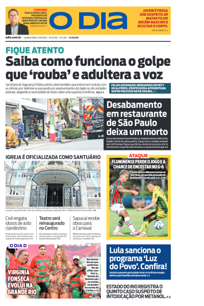 O DIA - Edição de 09 de Outubro de 2025
