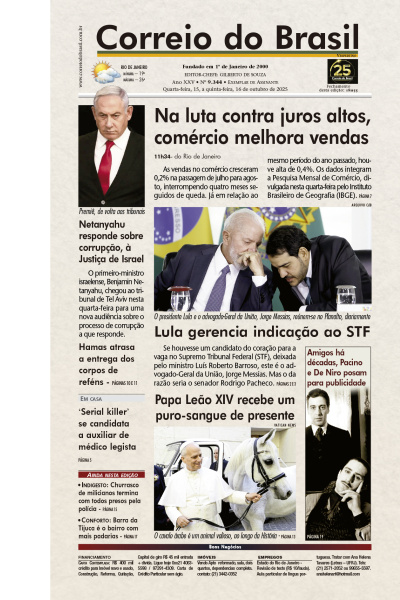 Correio do Brasil - Edição de 16 de Outubro de 2025