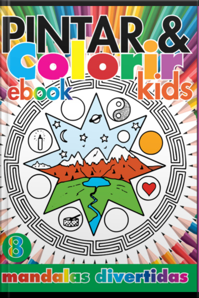 Coleção Pintar E Colorir Kids- Mandalas Divertidas Ed.08