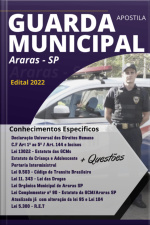 Apostila Concurso Guarda Municipal De Araras Sp - Edital 2022