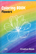 Livro Para Colorir Flores