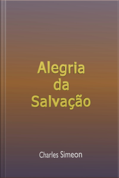 Alegria Da Salvação