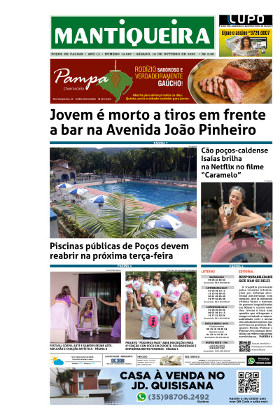 Mantiqueira - Edição de 18 de Outubro de 2025