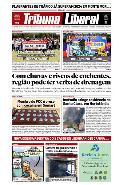 Tribuna Liberal - Edição de 18 de Outubro de 2025