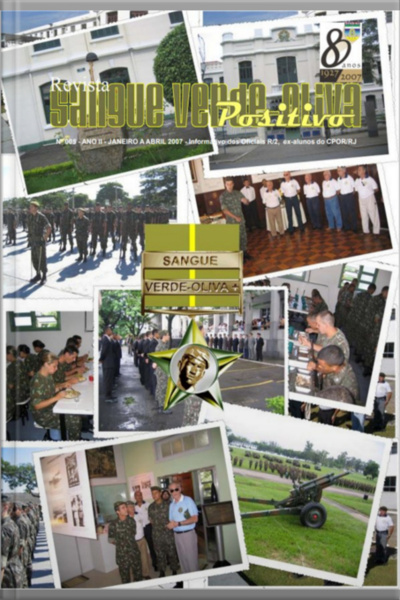 Revista Sangue Verde-oliva Positivo