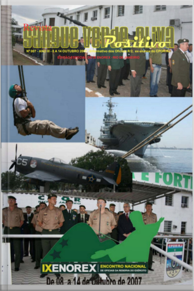 Revista Sangue Verde-oliva Positivo