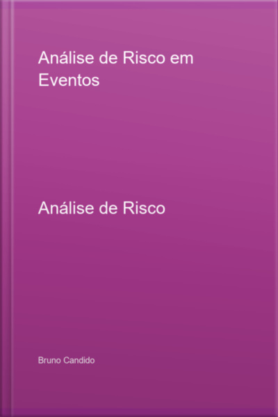 Análise De Risco Em Eventos