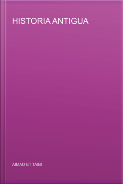 Historia Antigua