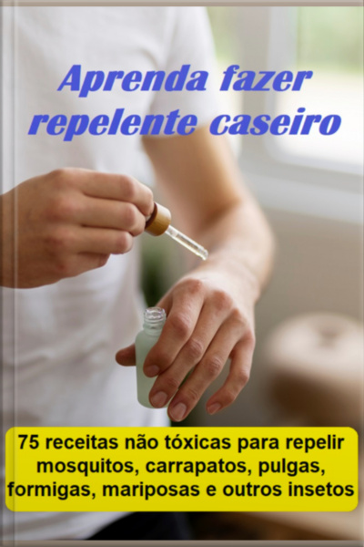 Aprenda Fazer Repelente Caseiro 75 Receitas Não Tóxicas Para Repelir Mosquitos, Carrapatos, Pulgas, Formigas, Mariposas E Outros Insetos
