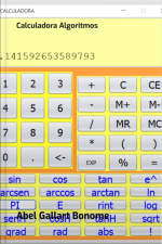 Calculadora Algoritmos