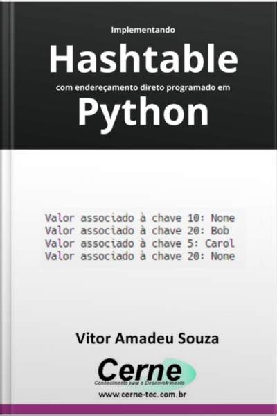 Implementando Hashtable Com Endereçamento Direto Programado Em Python
